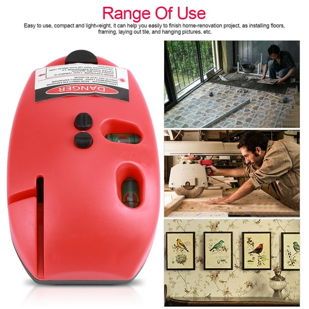 Laser Line Level 2 Lines Vertical Horizontal Line Infrared Laser Level Right Angle Measuring Tool Mouse Shape Laser Line Level 2 Lines Vertical Horizontal Line Infrared Laser Level Right Angle Measuring Tool Mouse Shape